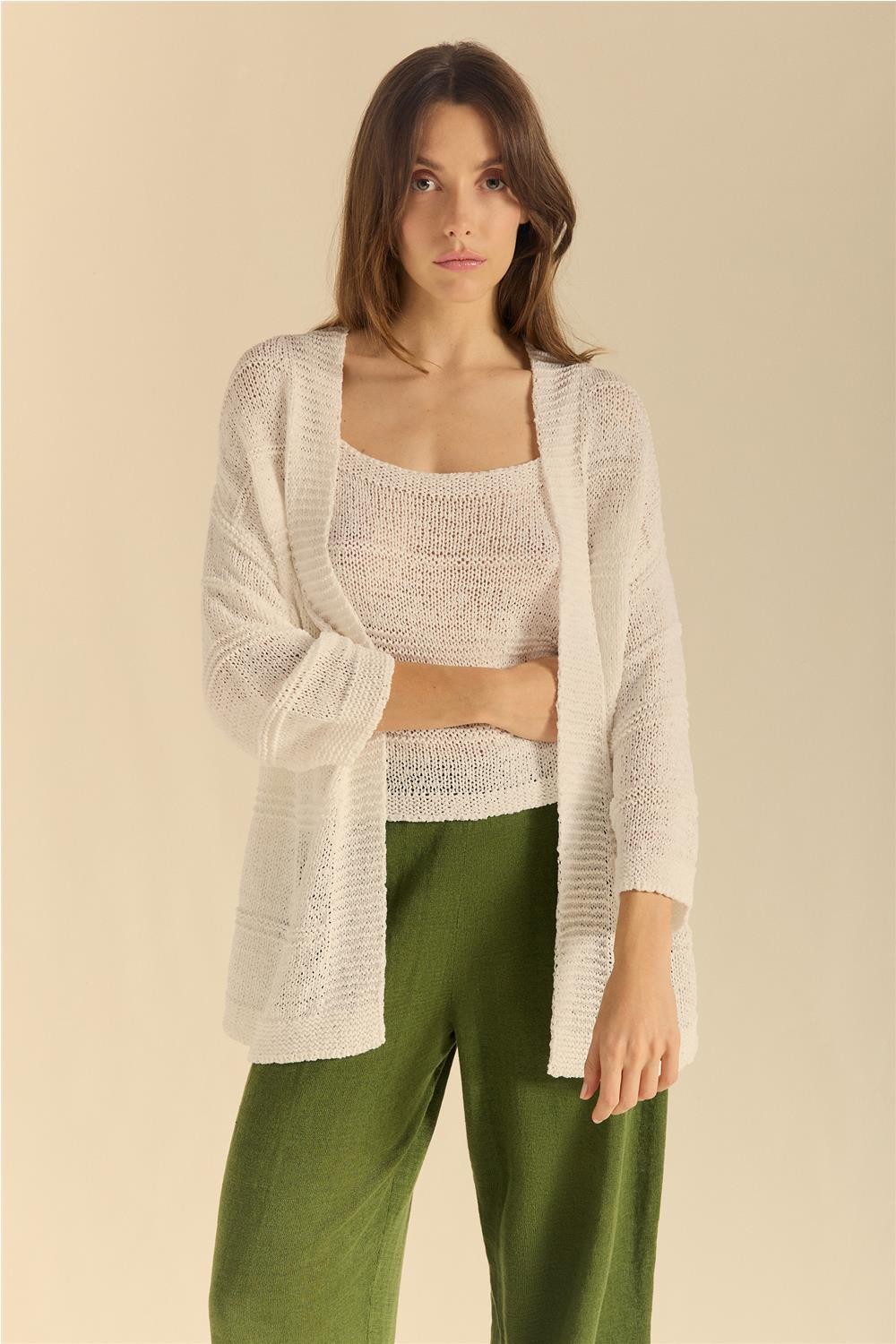 Chaqueta de punto de mujer...