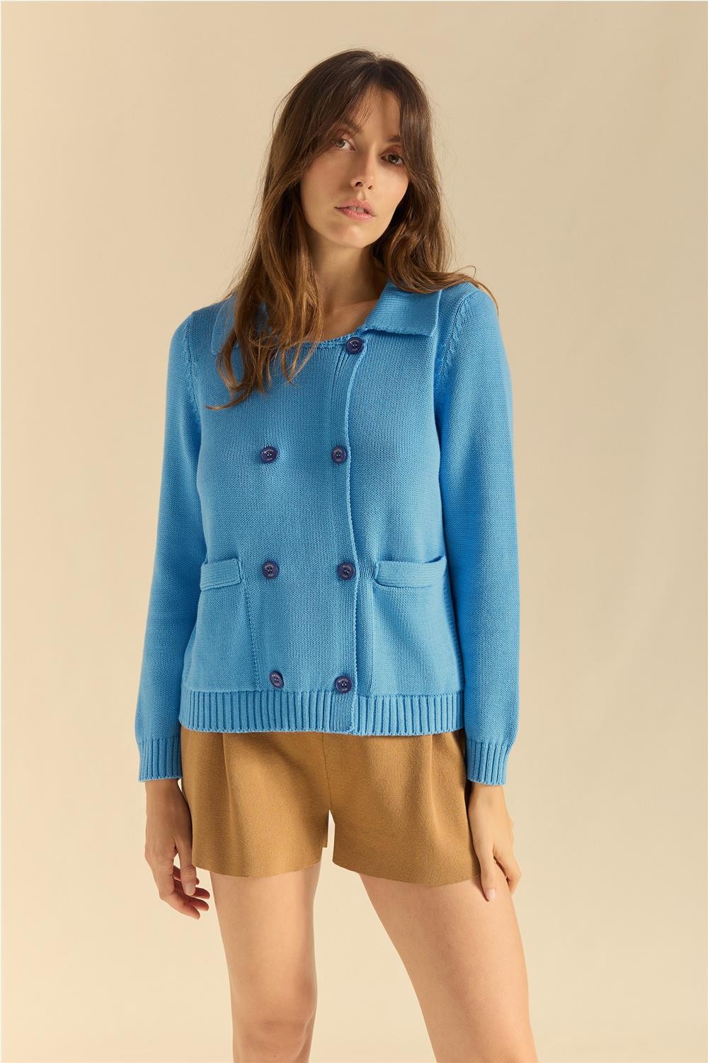 Chaqueta de punto de mujer...