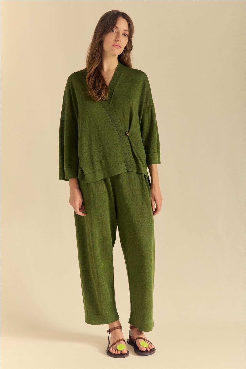 Kimono de punto de mujer...