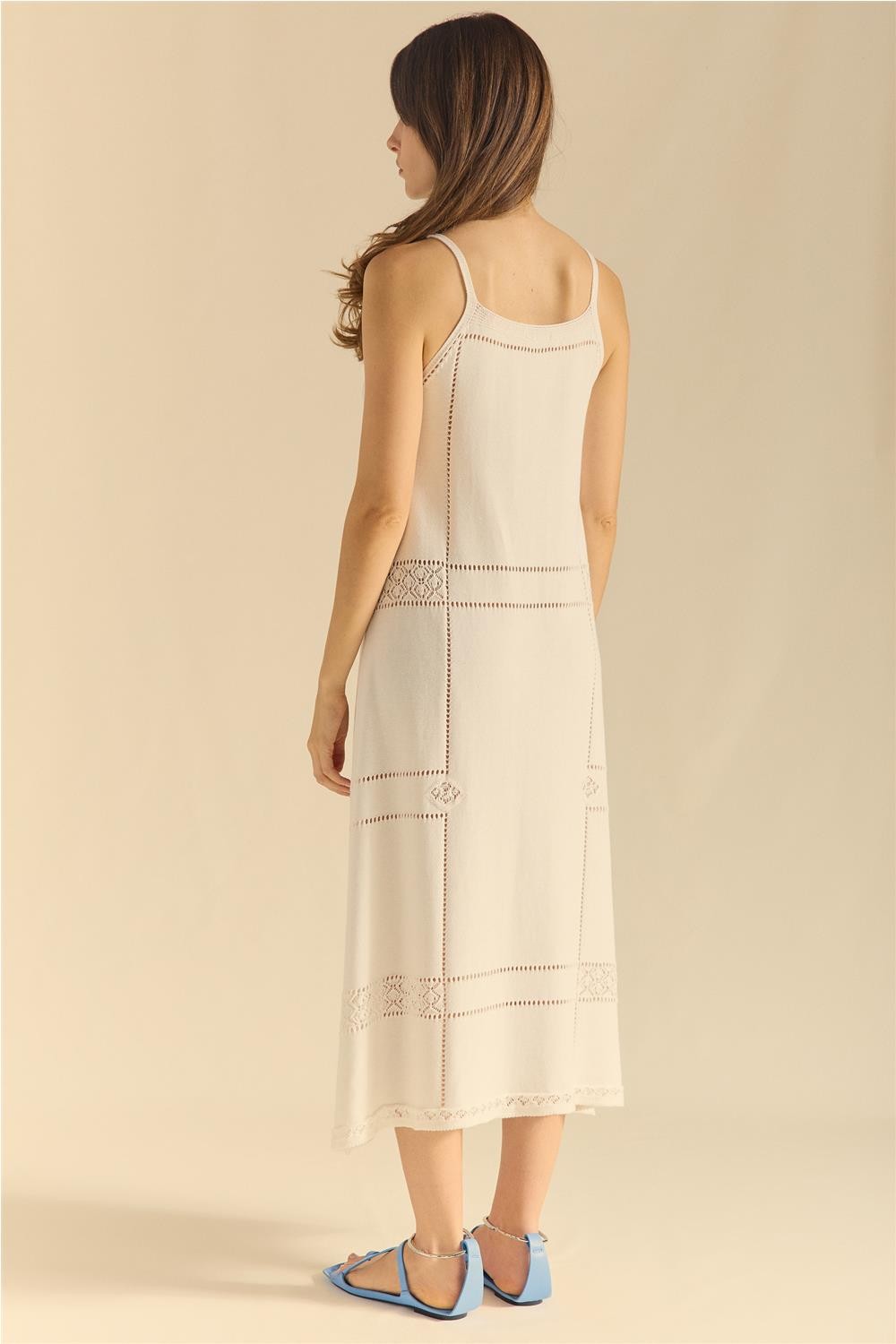Vestido midi de punto de... 2