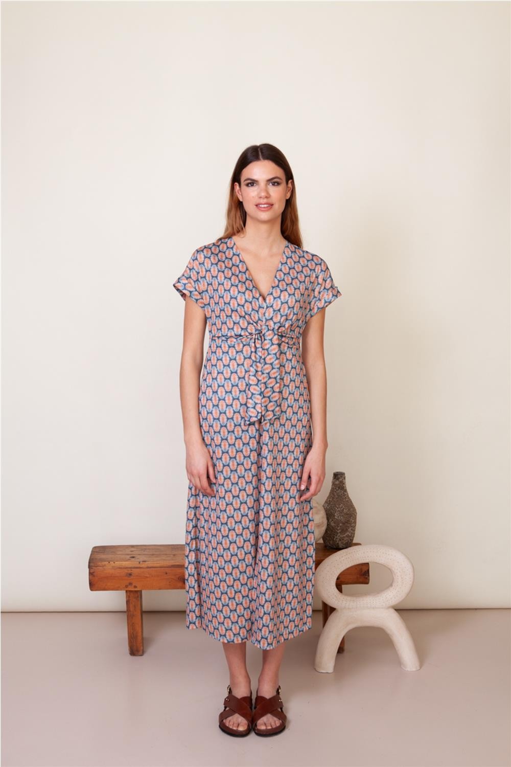 Vestido largo de punto de... 2