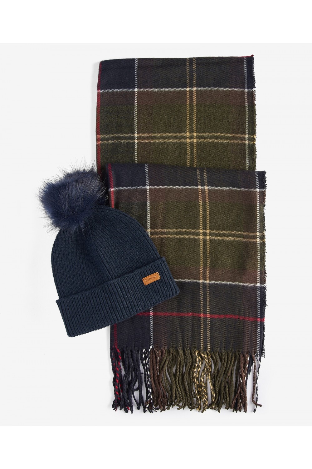 Conjunto de gorro y bufanda...