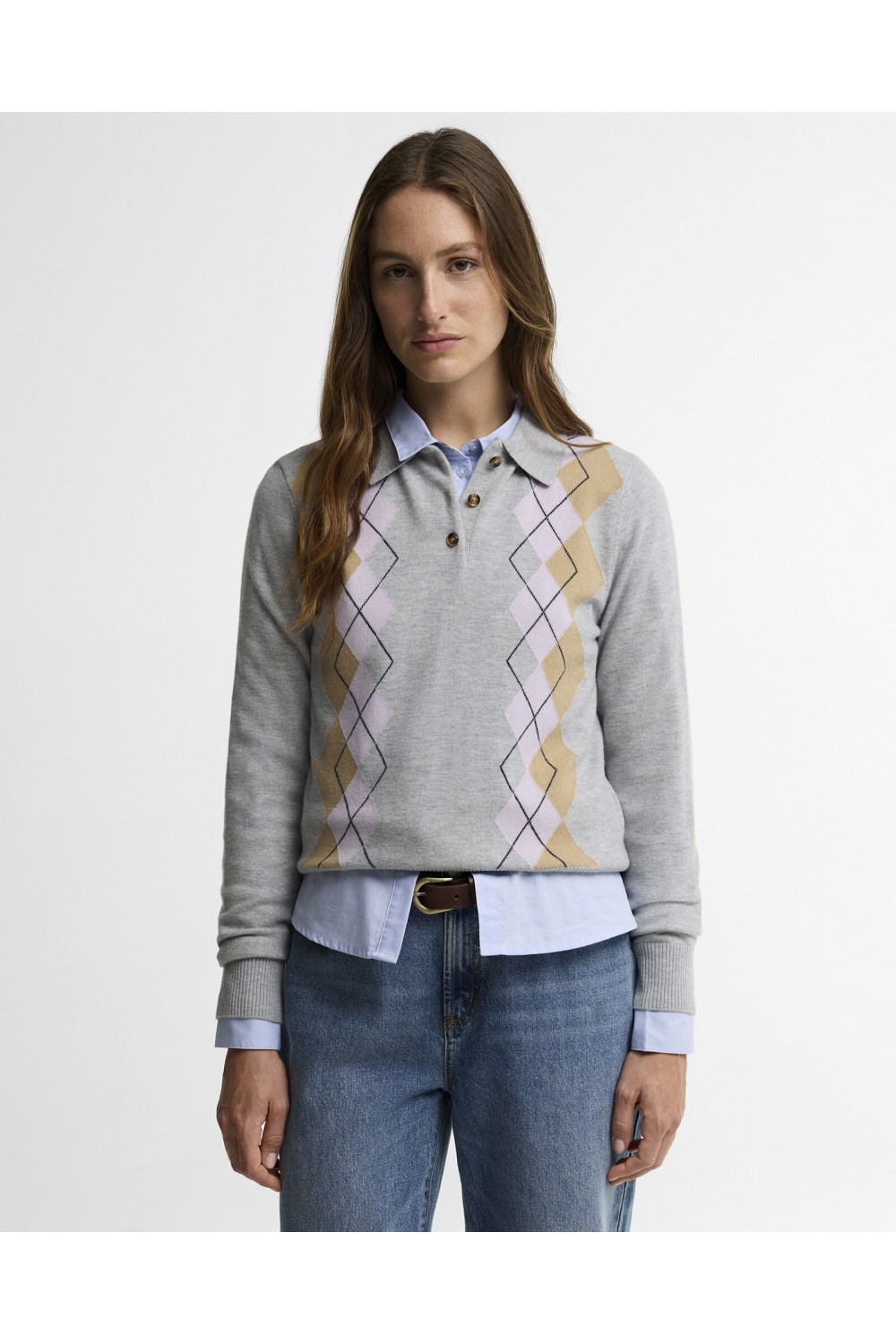 Jersey-polo de mujer FAWNE...