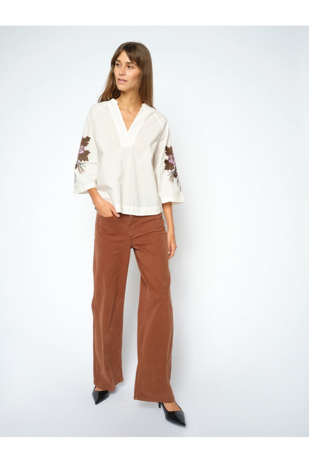 Pantalón de loneta de mujer...