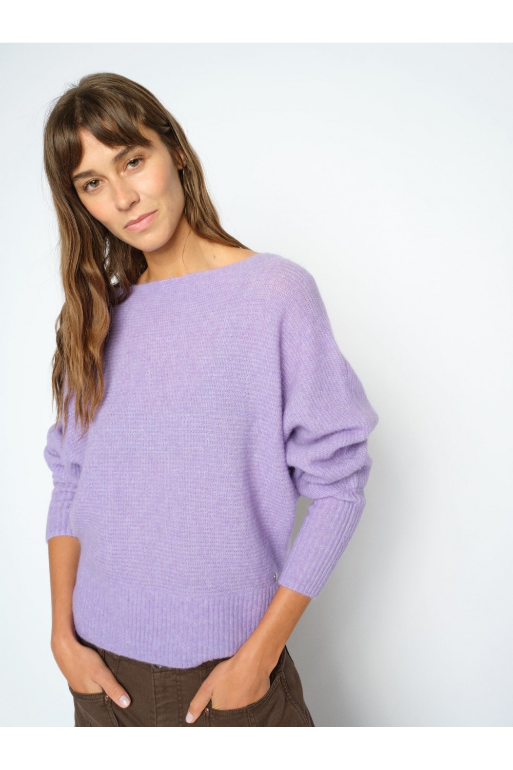 Jersey de punto de mujer...