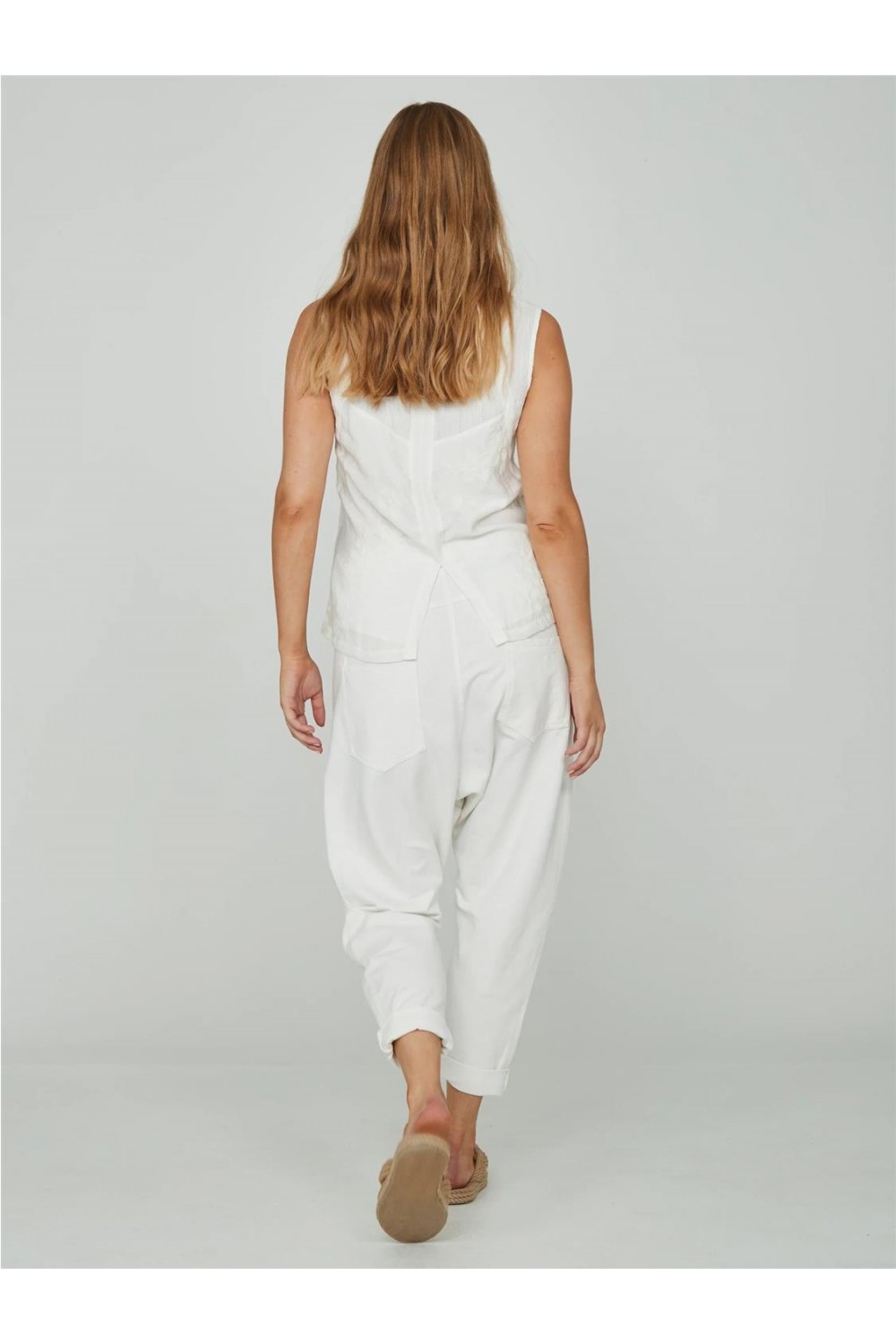 Pantalones bombachos Lilina Nü Talla XS Color BLANCO