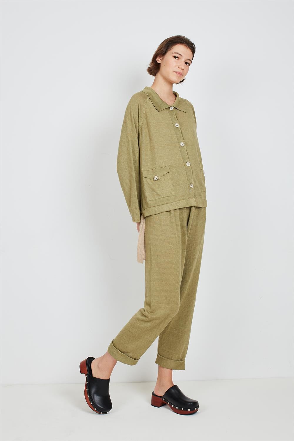 Chaqueta de mujer lazadas...