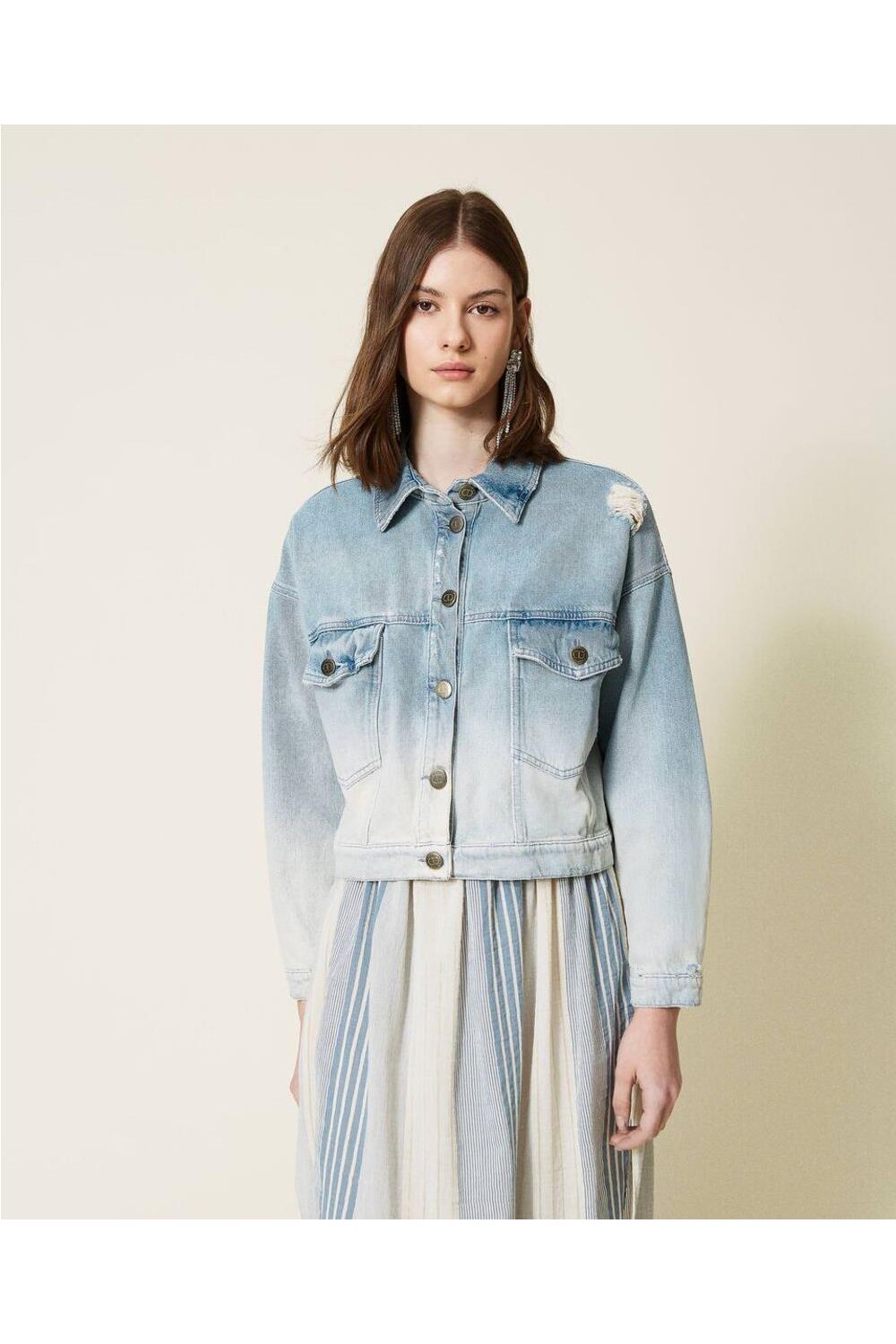 Cazadora vaquera de mujer...