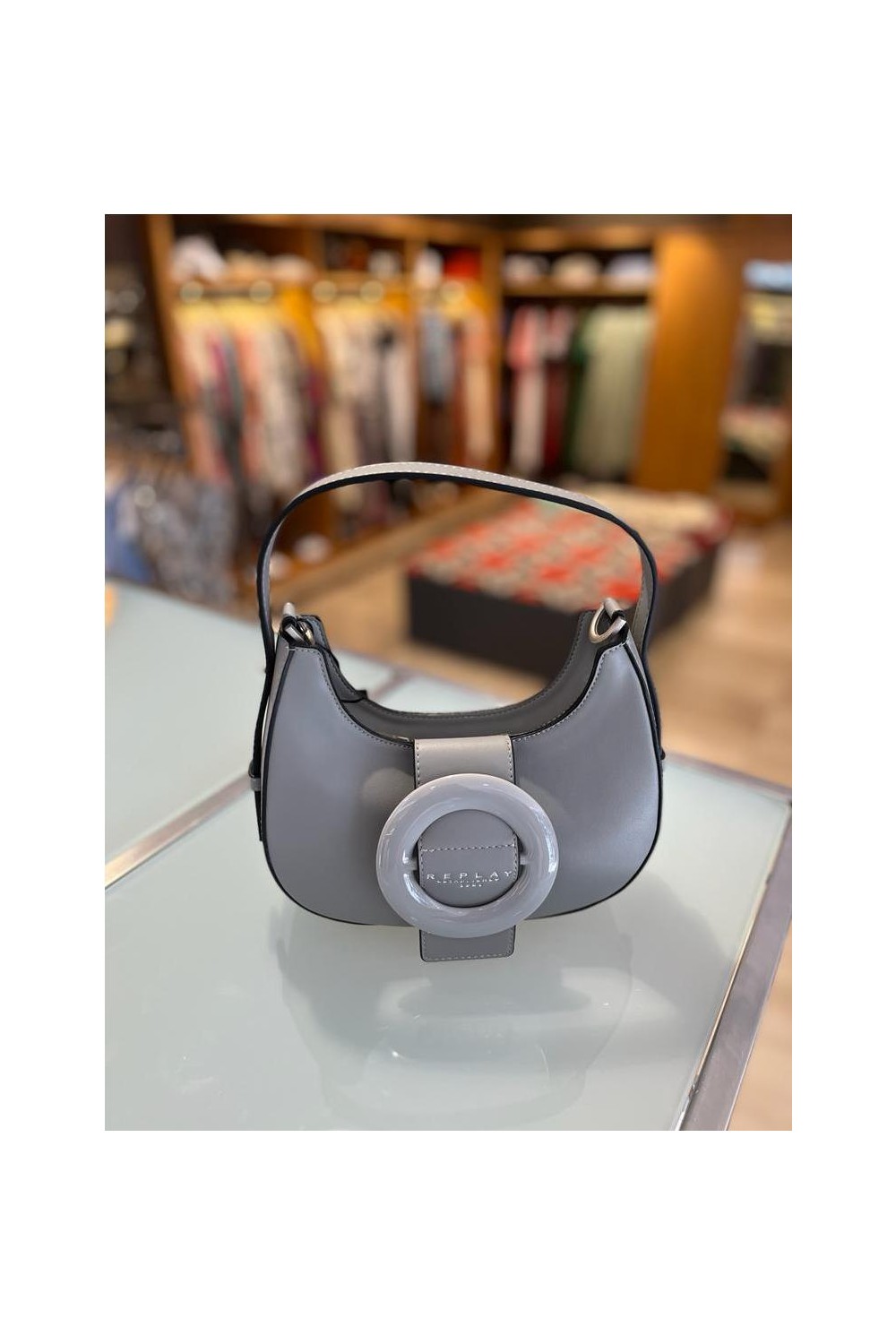 Bolso de mujer Replay gris...
