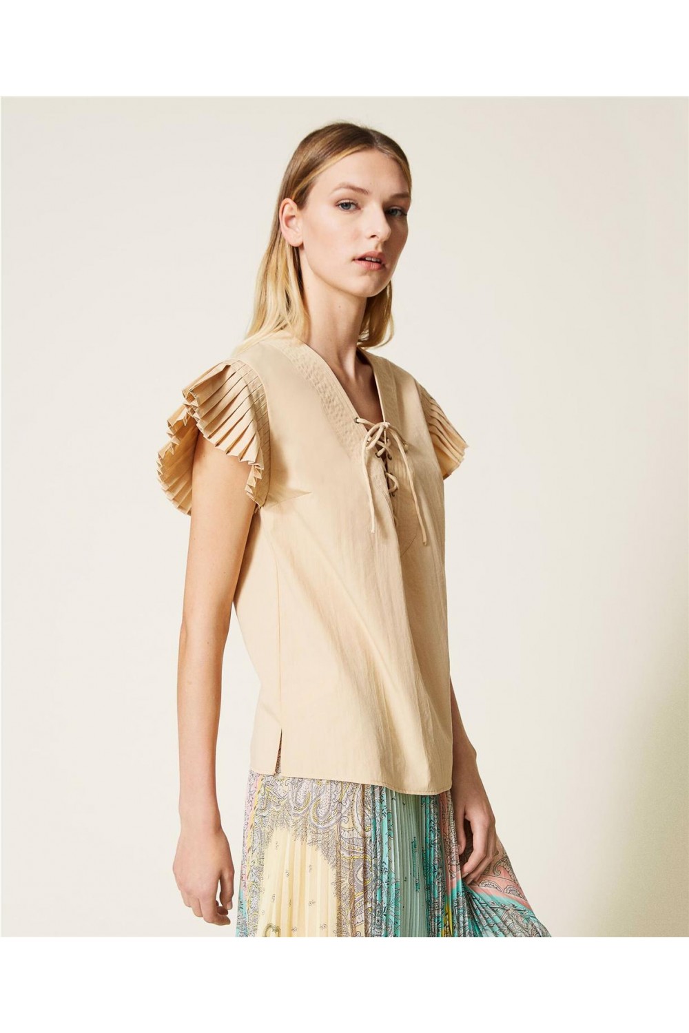 Top de mujer Twinset blanco... 2